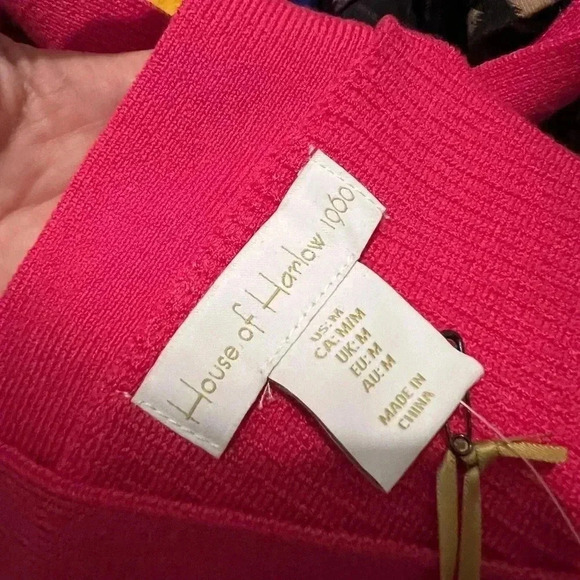 NWT House of Harlow 1960 HOT Pink Crop Top - Perfect for Barbiecore Fashion! - Picture 9 of 16